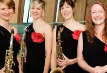 Sax Sister Drinks Reception Entertainment